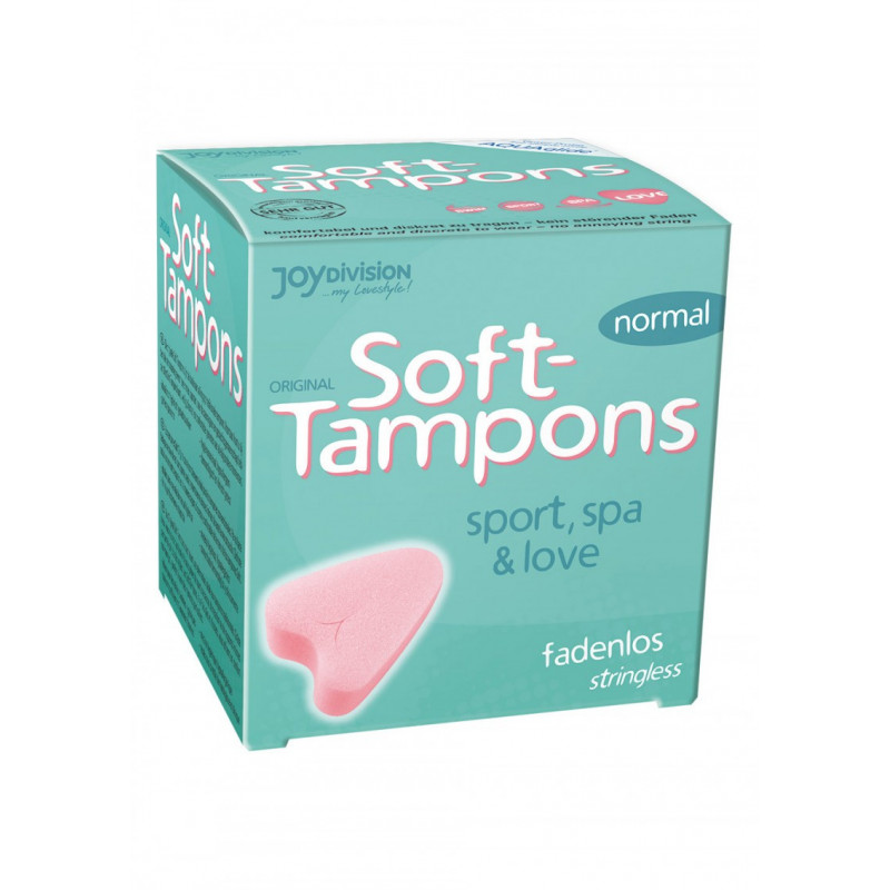 Tampony gąbkowe Soft-Tampons - 3 szt.