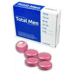 Tabletki na erekcję Total Men - 5 sztuk