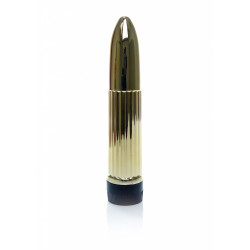 Klasyczny złoty wibrator - 13 cm