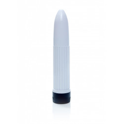 Klasyczny biały wibrator - 13 cm