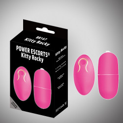 Wibrator - Kitty Rocky Remote Control pink