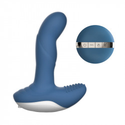 Wibrator-Silicone Massager USB 7 Function + Pulsator / Heating