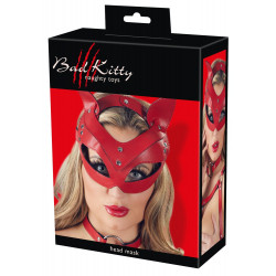 Bad Kitty Cat Mask red