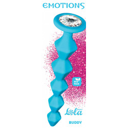 Anal bead with crystal Emotions Buddy Turquoise