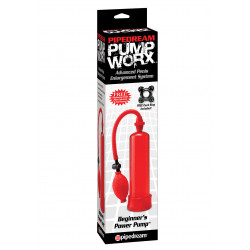 Pompka-PW BEGINNERS POWER PUMP RED