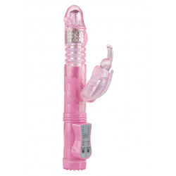 Wibrator-POKE ME UP-AND-DOWN BUTTERFLY PINK