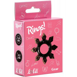 Pierścień-Cockring Rings Gear black
