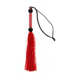 Pejcz-GP SILICONE FLOGGER WHIP RED